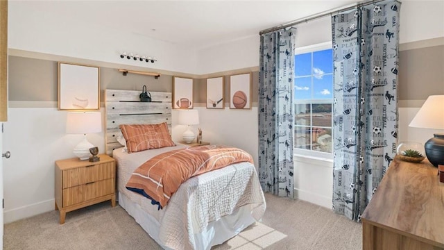 364 Leslie Farms Dr, Connoquenessing Boro, PA 16033 - carpeted bedroom featuring baseboards