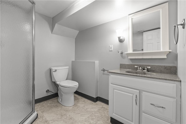 710 Duncan Ave, City Of Washington, PA 15301 - full bath featuring a shower stall and vanity