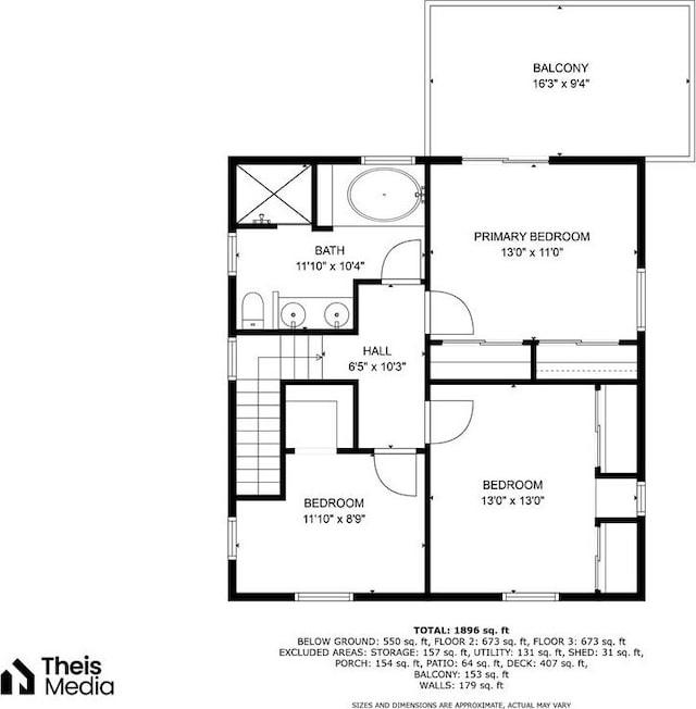 710 Duncan Ave, City Of Washington, PA 15301 - view of room layout