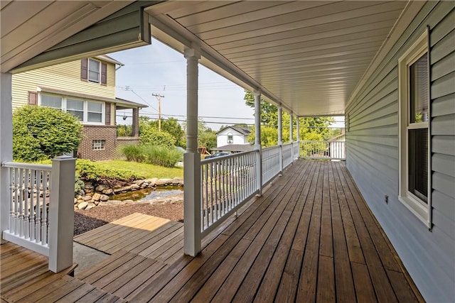 217 Orchard St, West Deer, PA 15006 - view of wooden porch