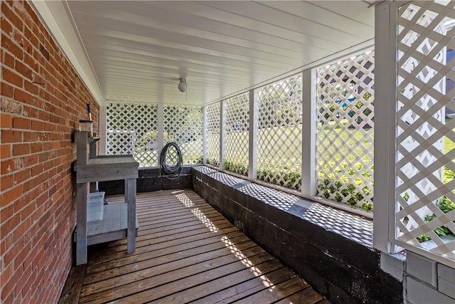 217 Orchard St, West Deer, PA 15006 - view of wooden deck