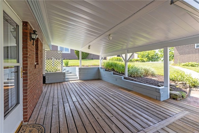 217 Orchard St, West Deer, PA 15006 - view of wooden terrace