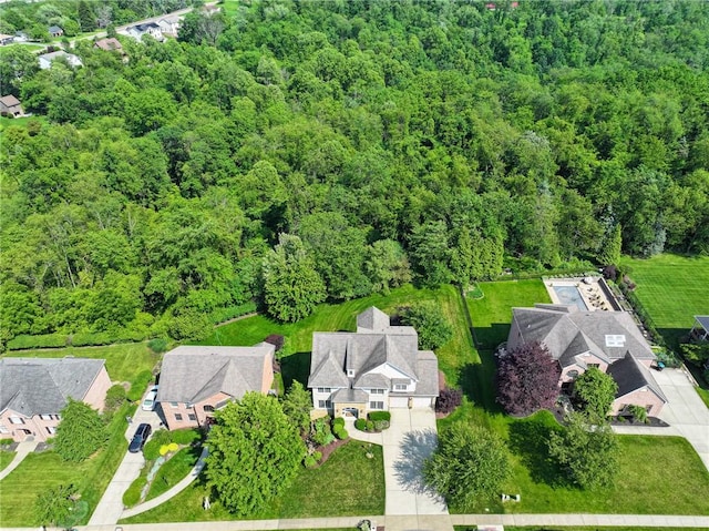 2023 Sterling Dr, South Fayette, PA 15057 - aerial view of residential area with a forest