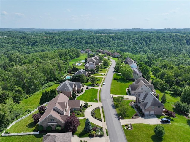 2023 Sterling Dr, South Fayette, PA 15057 - aerial view of residential area featuring a forest