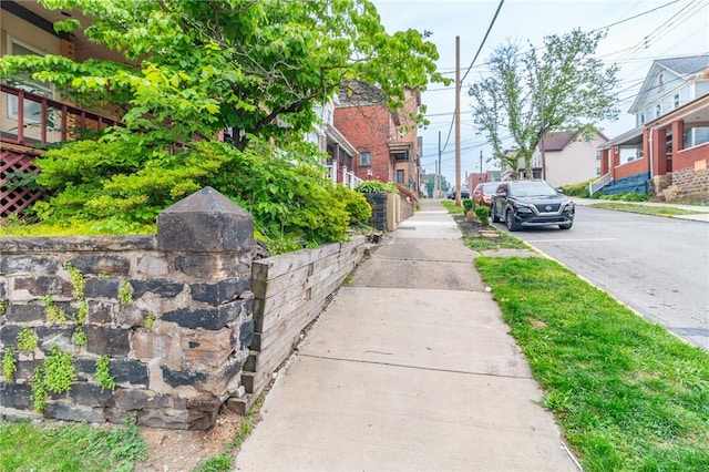 502 3rd St, Pitcairn, PA 15140 - view of asphalt road with sidewalks and a residential view