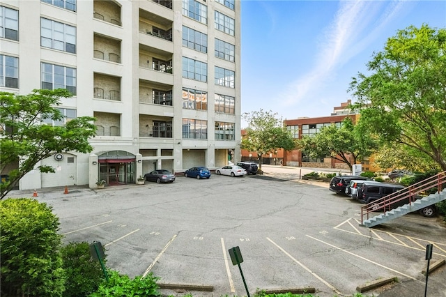 5850 Centre Ave Unit 605, Shadyside, PA 15206 - view of apartment building / complex featuring uncovered parking