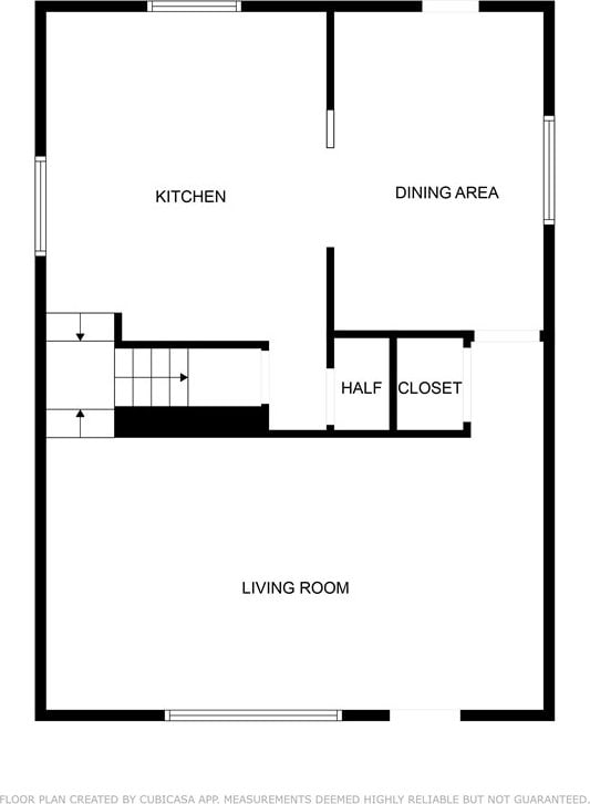 203 10th, St, PA 15963 - view of floor plan / room layout