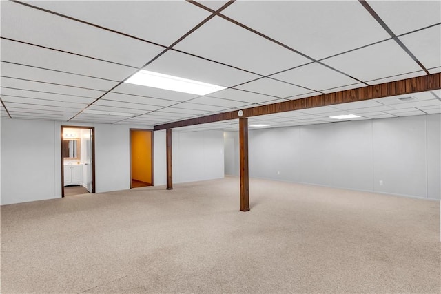 425 Ridge Rd, Hempfield Twp Wml, PA 15601 - finished below grade area featuring carpet flooring