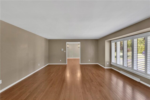 425 Ridge Rd, Hempfield Twp Wml, PA 15601 - unfurnished room featuring wood finished floors and baseboards