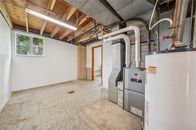 215-217 Fairlawn Dr, Monroeville, PA 15146 - basement featuring water heater