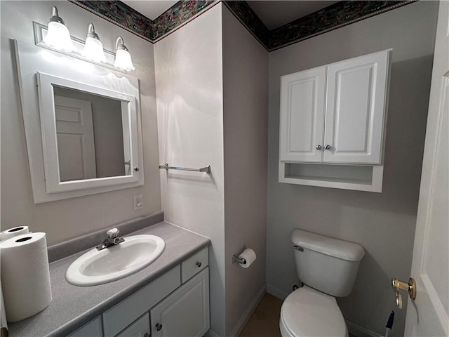 207 Village Ct, South Strabane, PA 15301 - bathroom with toilet and vanity