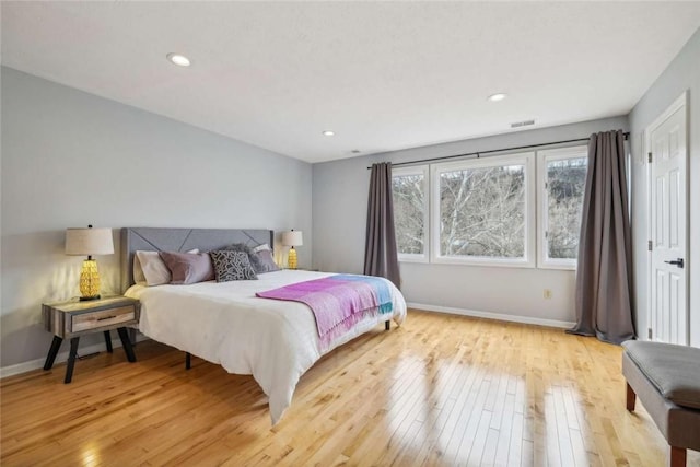 71 Waterfront Dr, Washingtons Landing, PA 15222 - bedroom with light wood finished floors and recessed lighting
