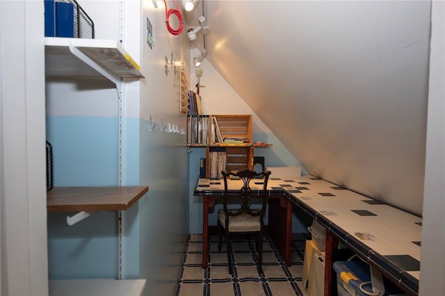 200 School St, Green Tree, PA 15220 - home office featuring vaulted ceiling