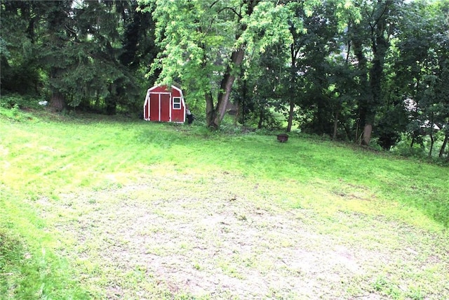 200 School St, Green Tree, PA 15220 - view of grassy yard with a storage shed