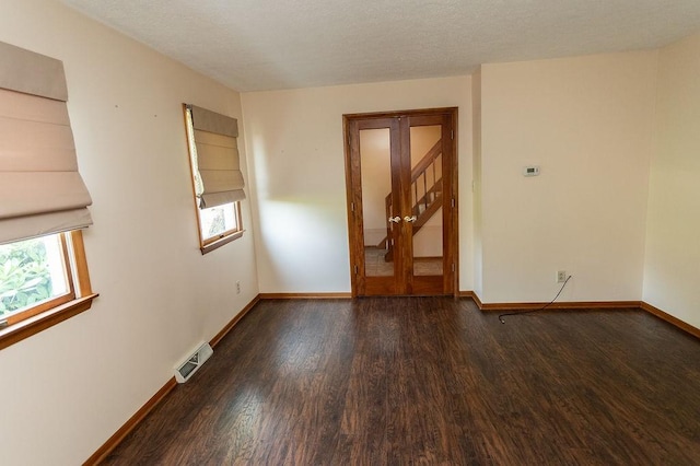 408 Victor Dr, South Union Twp, PA 15401 - unfurnished room with wood finished floors and a textured ceiling