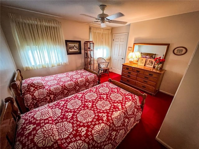 123 W Muntz Ave, Twp Of But Se, PA 16001 - carpeted bedroom with multiple windows and a ceiling fan