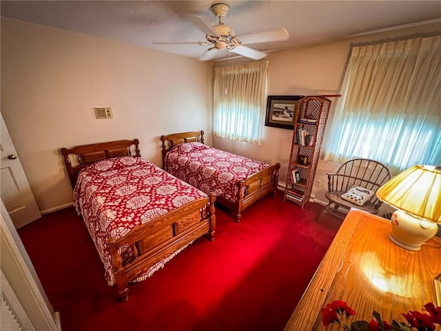 123 W Muntz Ave, Twp Of But Se, PA 16001 - bedroom featuring a ceiling fan and carpet floors