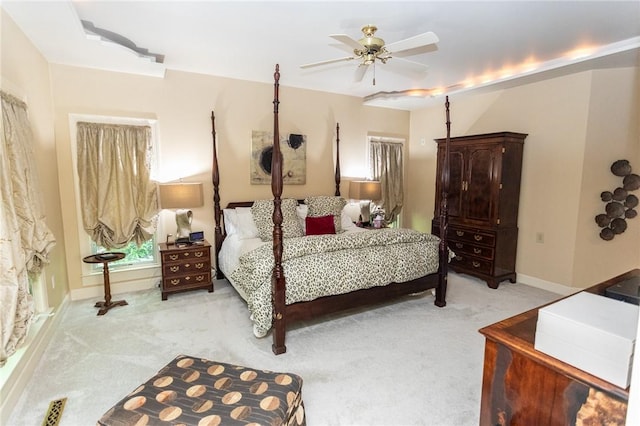 99 Wiggins Ln, South Union Twp, PA 15401 - carpeted bedroom featuring baseboards and ceiling fan