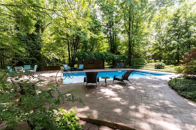 99 Wiggins Ln, South Union Twp, PA 15401 - swimming pool featuring a patio area