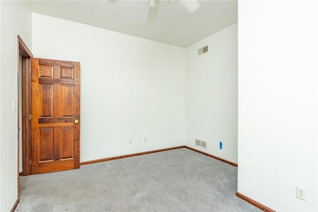 400 Moween Rd, Loyalhanna, PA 15681 - empty room featuring carpet and a ceiling fan