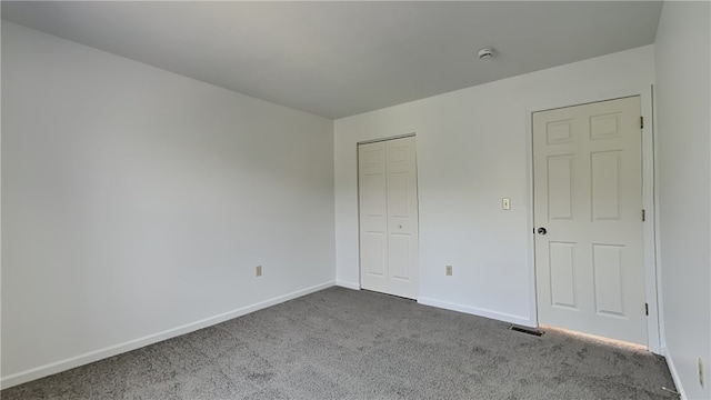 3011 Meyeridge Rd, Shaler, PA 15209 - unfurnished bedroom with dark carpet and a closet