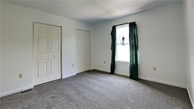 3011 Meyeridge Rd, Shaler, PA 15209 - unfurnished bedroom with two closets and carpet floors