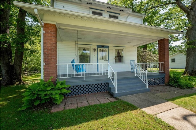 11 Old Mill Rd, Wharton Twp, PA 15470 - view of front of house with covered porch