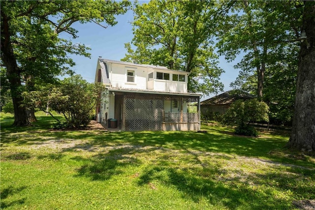 11 Old Mill Rd, Wharton Twp, PA 15470 - back of property with a yard