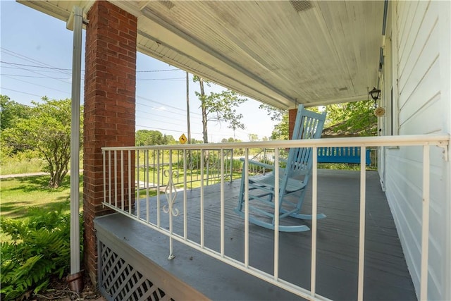 11 Old Mill Rd, Wharton Twp, PA 15470 - view of wooden terrace