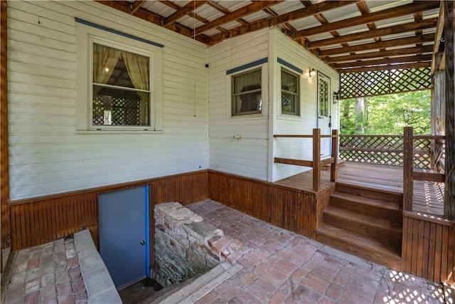 11 Old Mill Rd, Wharton Twp, PA 15470 - view of wooden terrace