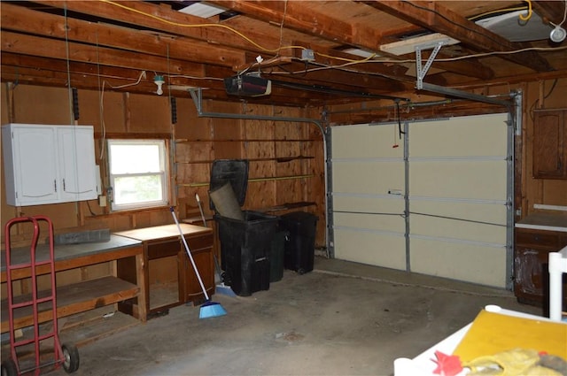 3244 Maple Ln, Jamestown Cra, PA 16134 - garage featuring a garage door opener