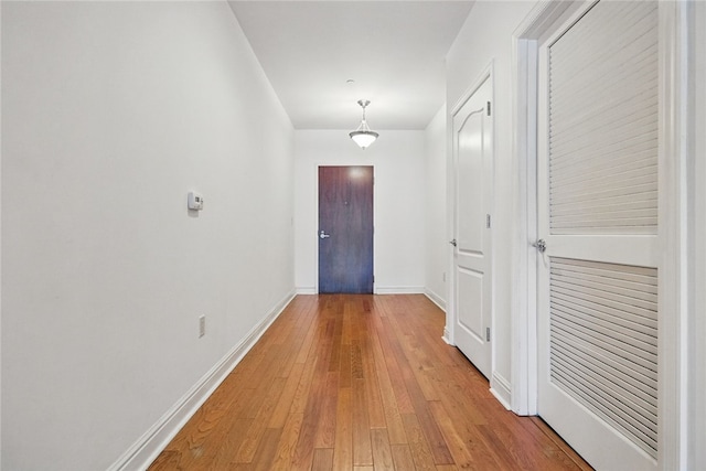 151 Fort Pitt Blvd Unit 1403, Downtown Pgh, PA 15222 - hallway featuring light wood-style floors and baseboards