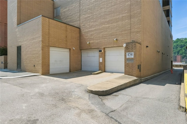 151 Fort Pitt Blvd Unit 1403, Downtown Pgh, PA 15222 - garage featuring driveway