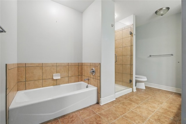 151 Fort Pitt Blvd Unit 1403, Downtown Pgh, PA 15222 - full bath featuring a stall shower, a bath, and tile patterned floors