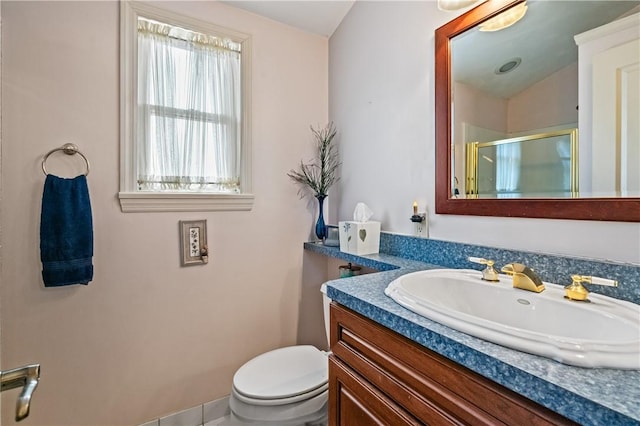 401 Middlesex Rd, Elizabeth Twp/Boro, PA 15135 - full bathroom with vanity and an enclosed shower