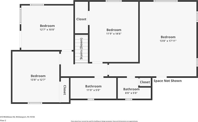 401 Middlesex Rd, Elizabeth Twp/Boro, PA 15135 - view of room layout