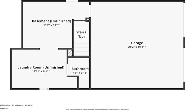 401 Middlesex Rd, Elizabeth Twp/Boro, PA 15135 - view of property floor plan