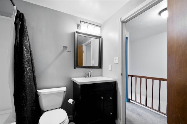 295 Holland Ct, Findlay Twp, PA 15108 - bathroom featuring vanity and a shower with shower curtain