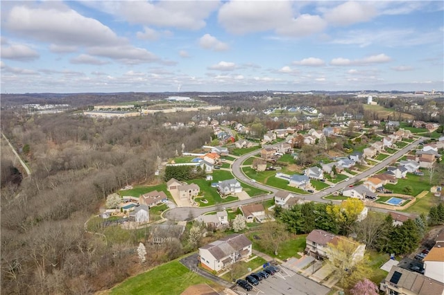 295 Holland Ct, Findlay Twp, PA 15108 - aerial view of property and surrounding area with nearby suburban area