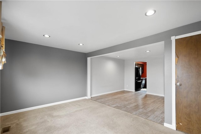 295 Holland Ct, Findlay Twp, PA 15108 - carpeted empty room with recessed lighting