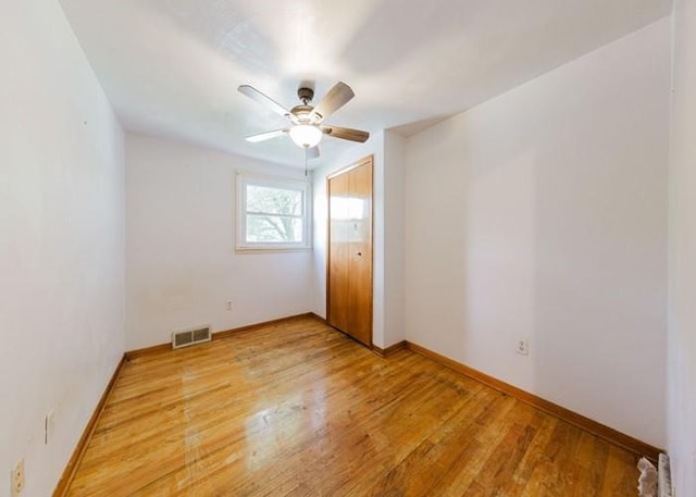 155 Greylock Dr, Penn Hills, PA 15235 - spare room with light wood-type flooring and a ceiling fan