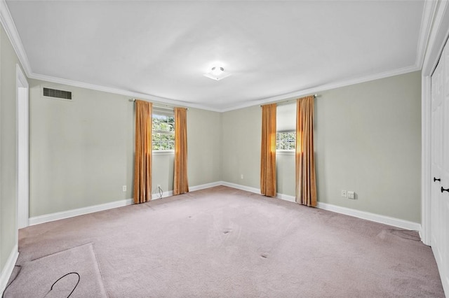 4032 Sardis Rd, Murrysville, PA 15668 - carpeted spare room featuring ornamental molding and baseboards
