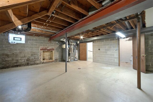 4032 Sardis Rd, Murrysville, PA 15668 - below grade area with heating unit and gas water heater
