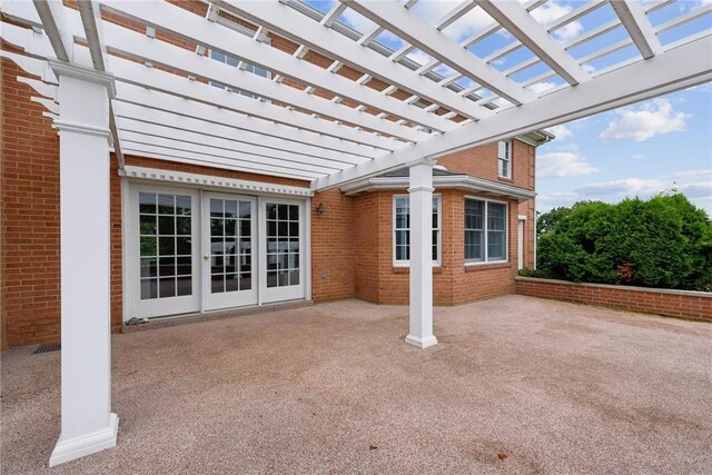 616 Edwards, Derry Twp, PA 15650 - view of patio with a pergola