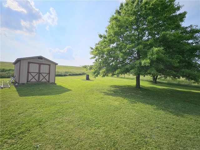 169 Fergus Rd, Slippery Rock Twp But, PA 16057 - view of grassy yard with a shed