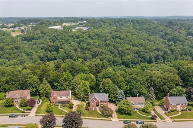 10174 Woodbury Dr, Mccandless, PA 15090 - drone / aerial view of a forest