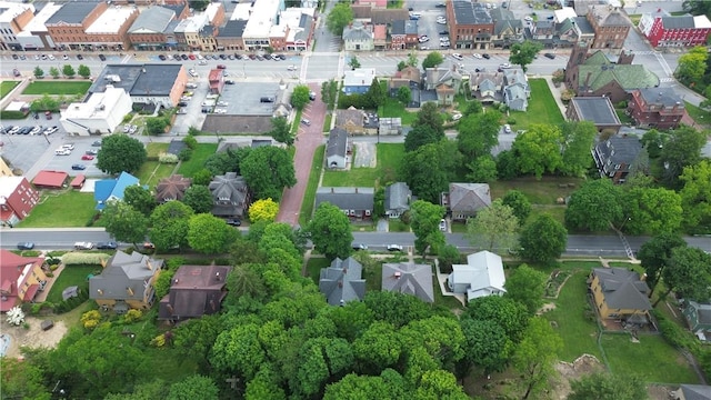 304 Jefferson St, Brookville Area School District, PA 15825 - aerial view of property's location with nearby suburban area