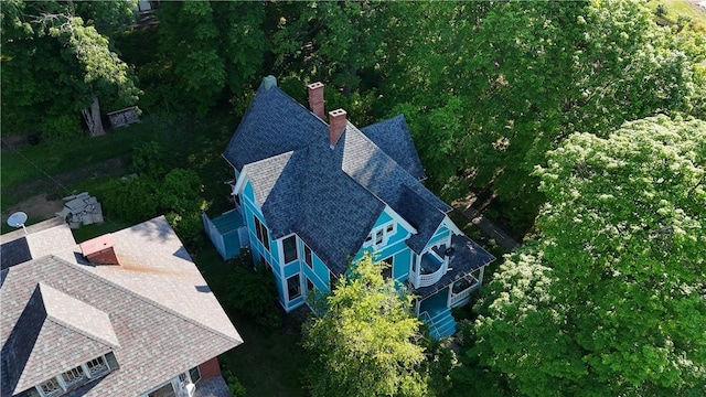 304 Jefferson St, Brookville Area School District, PA 15825 - aerial view of property and surrounding area