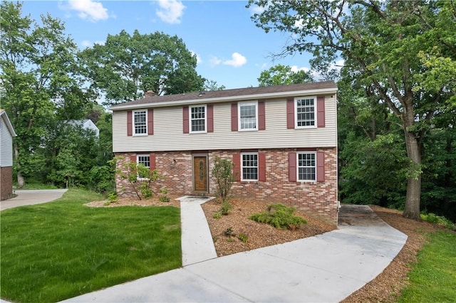 320 Penn Lear Ct, Monroeville, PA 15146 - colonial inspired home featuring brick siding and a front yard