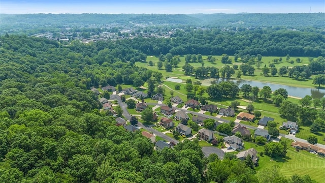 3004 Woodfield Dr, Hopewell Twp Bea, PA 15001 - bird's eye view of a large body of water and a heavily wooded area